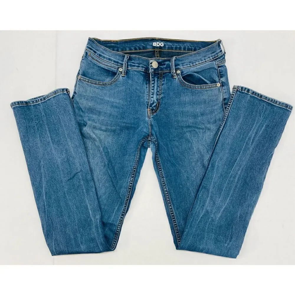 BDG Stovepipe Mid Rise Denim Jeans women’s size 28 waist